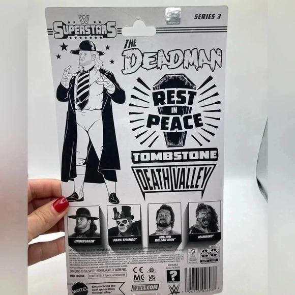 WWE Superstars UNDERTAKER w/Entrance Duster 6" Action Figure 2022 Mattel #2 - Picture 5 of 5